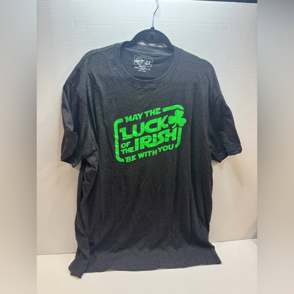 May The Luck Of The Irish Be With You. 3X Men’s. NWOT, runs small